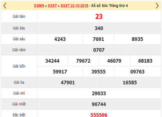 Dự đoán kqxs Sóc Trăng thứ 4 ngày 30/10/2019 siêu chuẩn xo-so-soc-trang-23-10-2019
