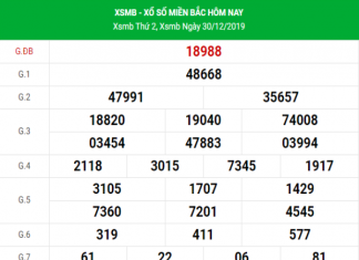 Dự đoán thống kê kết quả XSMB hôm nay ngày 31/12/2019