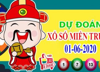 Dự đoán XSMT 1/6/2020 chốt KQXS miền Trung nhanh nhất
