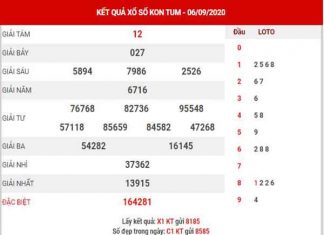 Dự đoán XSKT ngày 13/9/2020 – Dự đoán xổ số Kon Tum chủ nhật Dự đoán XSKT ngày 13/9/2020
