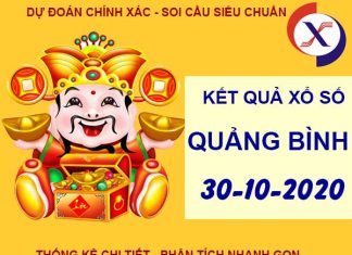 Dự đoán kết quả SX Quảng Bình thứ 5 ngày 29-10-2020
