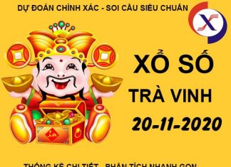 Dự đoán XS Trà Vinh thứ 6 ngày 20/11/2020