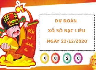 Dự đoán kết quả XS Bạc Liêu Vip ngày 22/12/2020