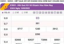 KQXSKH 18/5/2022: Dự đoán KQXS Khánh Hòa 18/05/2022