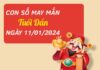 Con số may mắn tuổi Dần hôm nay ngày 11/1/2024