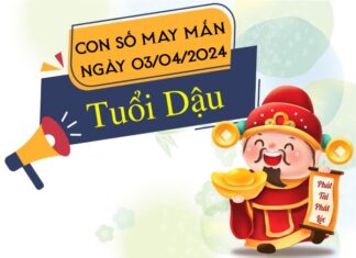 Con số may mắn tuổi Dậu hôm nay ngày 3/4/2024