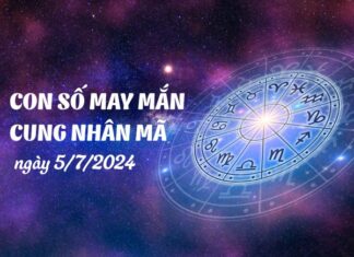 Con số may mắn của cung Nhân Mã ngày 5/7/2024