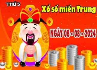 Dự đoán XSMT ngày 8/8/2024 - Thống kê kết quả XSMT thứ 5 hôm nay