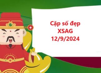 Thống kê XSAG 12/9/2024