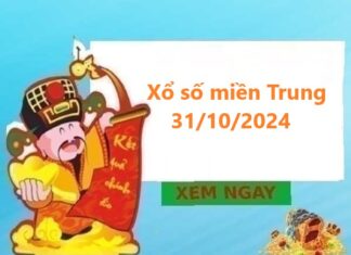 Xổ số miền Trung 31/10/2024