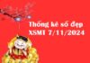 Thống kê số đẹp XSMT 7/11/2024