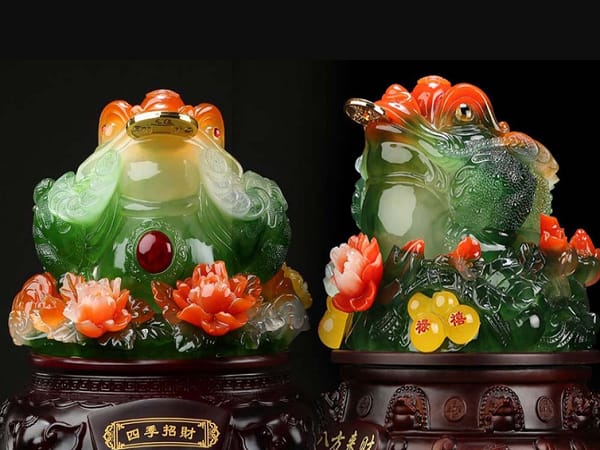 Ý nghĩa của tượng ông cóc trong phong thủy