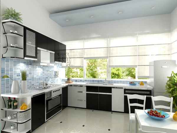 Một số trường hợp bếp với cửa chính cần lưu ý theo phong thủy