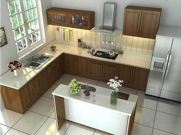 Không để phòng bếp bừa bộn hoặc thiếu ánh sáng
