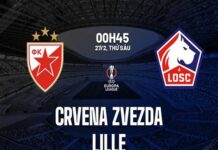 Nhận định Crvena Zvezda vs Lille