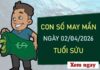 Con số may mắn hôm nay 2/4/2026 thứ 5 tuổi Sửu