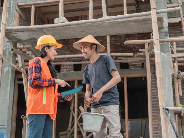 Nằm mơ thấy hàng xóm xây nhà