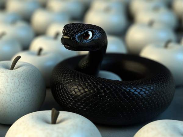 Mơ thấy rắn màu đen là điềm gì? Xui rủi cận kề chăng?